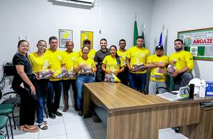 Brigada de Incêndio de Aroazes recebe novos equipamentos de proteção (Foto: Reprodução) Brigada de Incêndio de Aroazes recebe novos equipamentos de proteção (Foto: Reprodução)