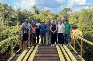 Campo Maior inaugura ponte na Localidade República em comemoração aos 263 anos (Foto: Reprodução) Campo Maior inaugura ponte na Localidade República em comemoração aos 263 anos (Foto: Reprodução)
