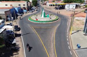Canto do Buriti recebe mais de 27 mil m² de asfalto em obra de mobilidade urbana (Foto: Reprodução/Ascom) Canto do Buriti recebe mais de 27 mil m² de asfalto em obra de mobilidade urbana (Foto: Reprodução/Ascom)