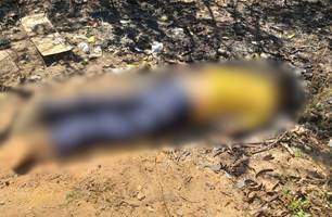 Corpo é encontrado em área de mata no bairro São Joaquim, zona Norte de Teresina (Foto: Reprodução) Corpo é encontrado em área de mata no bairro São Joaquim, zona Norte de Teresina (Foto: Reprodução)