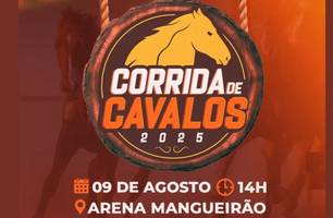 Corrida de Cavalos dos Festejos de Água Branca será no dia 9 de agosto (Foto: Reprodução/Redes sociais) Corrida de Cavalos dos Festejos de Água Branca será no dia 9 de agosto (Foto: Reprodução/Redes sociais)