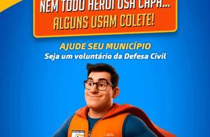 Defesa Civil abre inscrição para voluntários em prevenção e resposta a emergências (Foto: Divulgação) Defesa Civil abre inscrição para voluntários em prevenção e resposta a emergências (Foto: Divulgação)