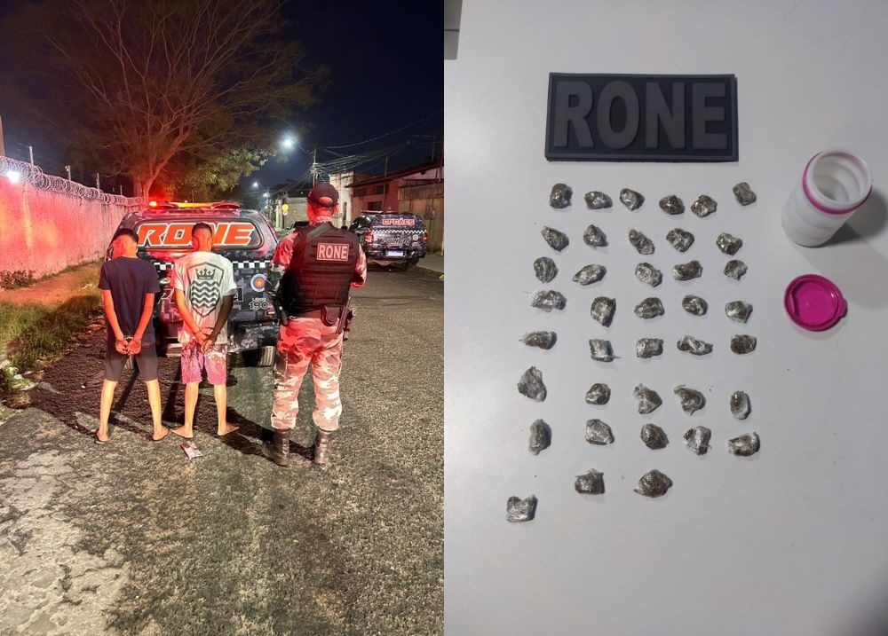 Dois adolescentes são apreendidos por tráfico de drogas em Teresina