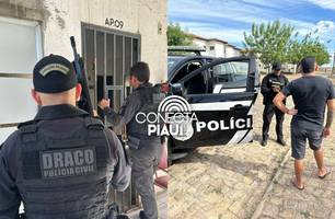 Duas pessoas são presas durante operação contra facção criminosa em Teresina (Foto: Reprodução)