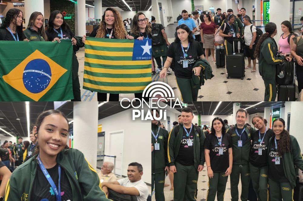 Estudantes do Piauí embarcam para intercâmbio em Lisboa