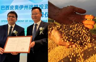 Exportações do Piauí foram 20 vezes maiores para a China do que para os EUA (Foto: Reprodução/Governo do Piauí) Exportações do Piauí foram 20 vezes maiores para a China do que para os EUA (Foto: Reprodução/Governo do Piauí)
