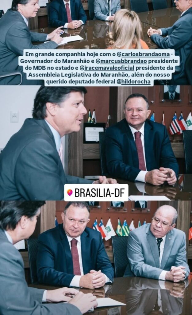 Governador Brandão e deputada Iracema podem se filiar no MDB