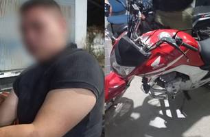 Homem é preso em bar após comparsa ser apreendido com arma em Campo Maior (Foto: Reprodução) Homem é preso em bar após comparsa ser apreendido com arma em Campo Maior (Foto: Reprodução)