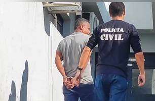 Homem é preso por abusar criança de 11 anos no bairro Redenção em Teresina (Foto: Repórter 12/Conecta Piauí) Homem é preso por abusar criança de 11 anos no bairro Redenção em Teresina (Foto: Repórter 12/Conecta Piauí)