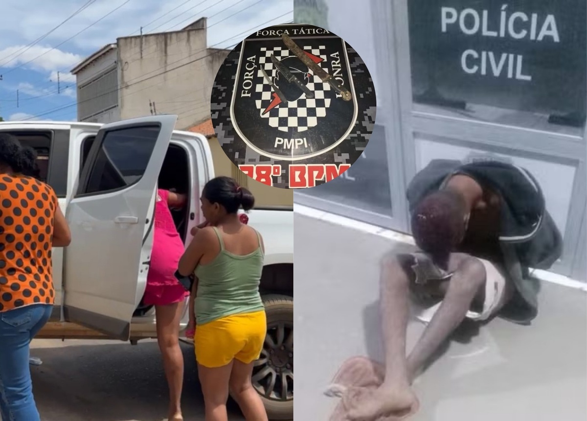 Homem é preso suspeito de esfaquear criança e causar morte de idosa em Canto do Buriti