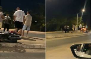 Homem fica gravemente ferido em mais um acidente na ‘Avenida da Morte’ de Teresina (Foto: Reprodução) Homem fica gravemente ferido em mais um acidente na ‘Avenida da Morte’ de Teresina (Foto: Reprodução)