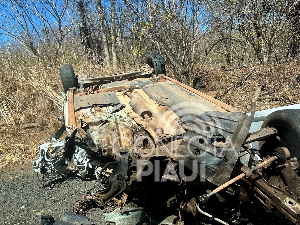 Homem morre após colisão entre Scania e carro na BR-316, em Elesbão Veloso