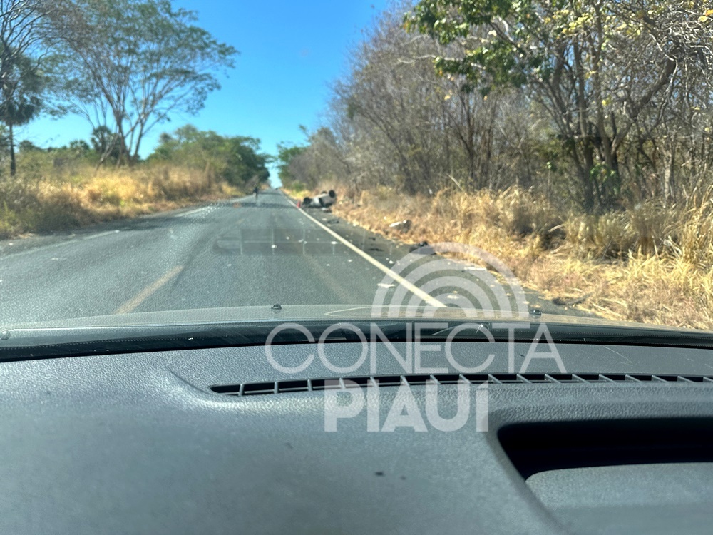 Homem morre após colisão entre Scania e carro na BR-316, em Elesbão Veloso