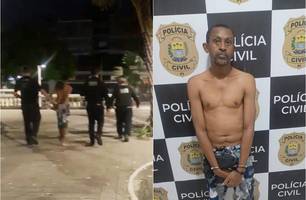 Homem que usava nome falso é preso após condenação por roubo em Teresina (Foto: Reprodução)