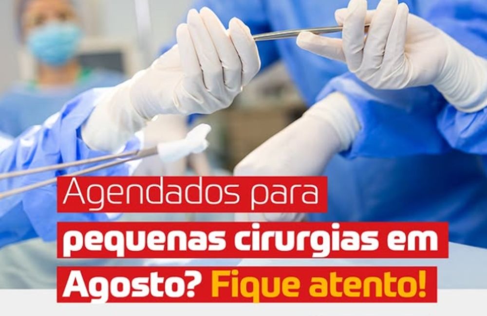 Hospital José Vieira Gomes convoca pacientes para pequenas cirurgias em agosto