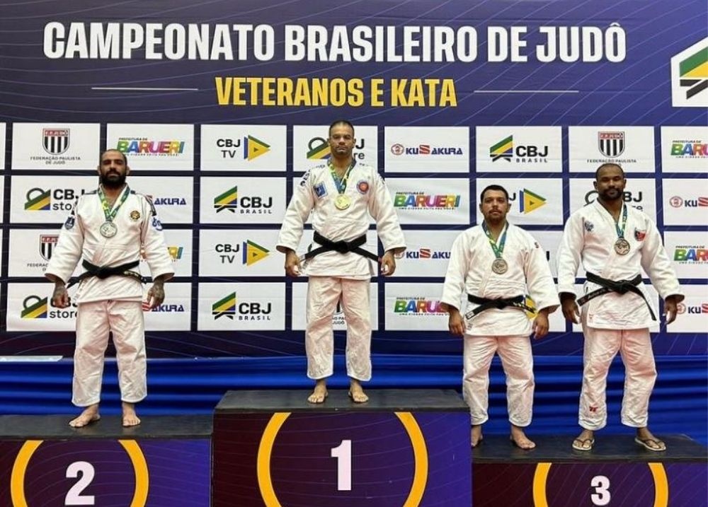 Judoca piauiense Stanley conquista mais um título nacional de Judô em São Paulo