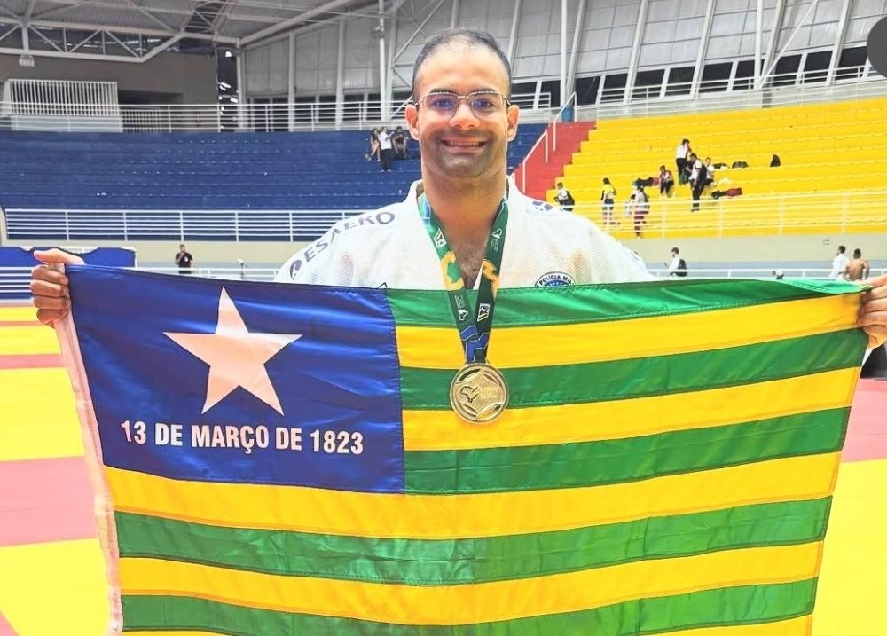 Judoca piauiense Stanley conquista título no Campeonato Brasileiro de Judô 2025