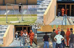 Limite de público no Lindolfo Monteiro deve permanecer inalterado após vistoria (Foto: Conecta Piauí)