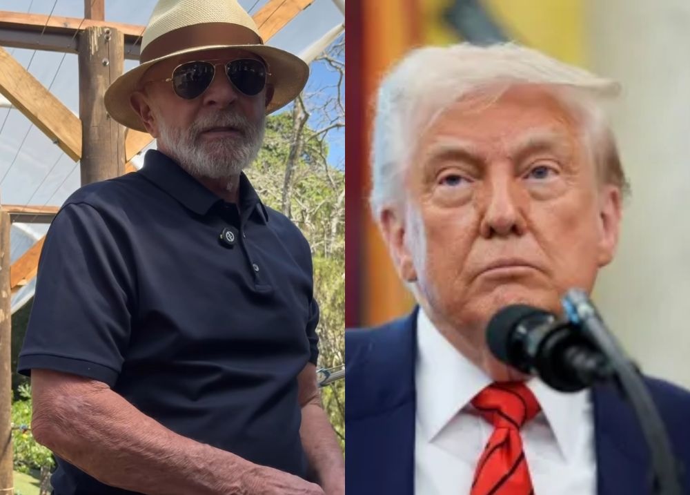 Lula planta uva e manda recado bem-humorado a Trump: ‘plantando comida e não ódio’