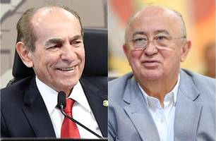 Marcelo Castro e Júlio César lideram disputa ao Senado com apoio de Lula e Rafael (Foto: Reprodução) Marcelo Castro e Júlio César lideram disputa ao Senado com apoio de Lula e Rafael (Foto: Reprodução)