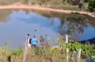Mistério: Pai e filho são encontrados mortos em lagoa em Senador Alexandre Costa (Foto: Reprodução) Mistério: Pai e filho são encontrados mortos em lagoa em Senador Alexandre Costa (Foto: Reprodução)