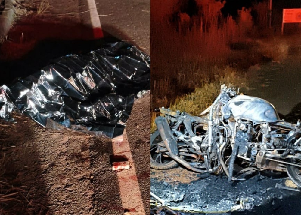 Motociclista morre e casal fica ferido após acidente na PI-245, em Picos