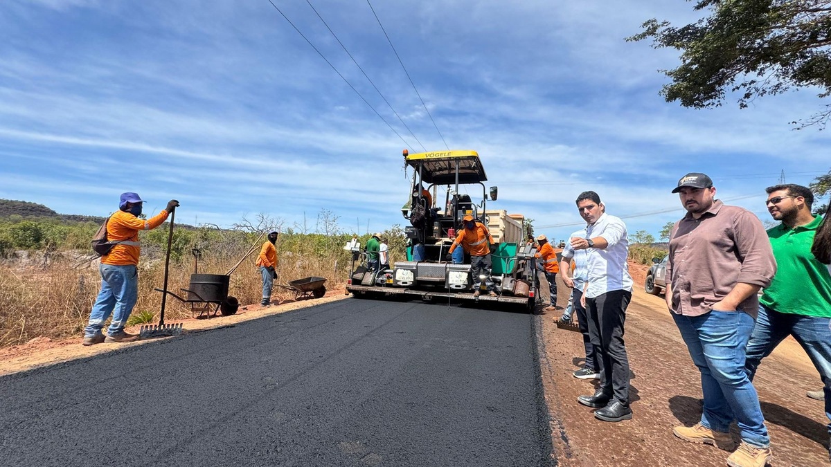 Obra da PI-391 atinge 90% de execução e deve ser concluída ainda este ano