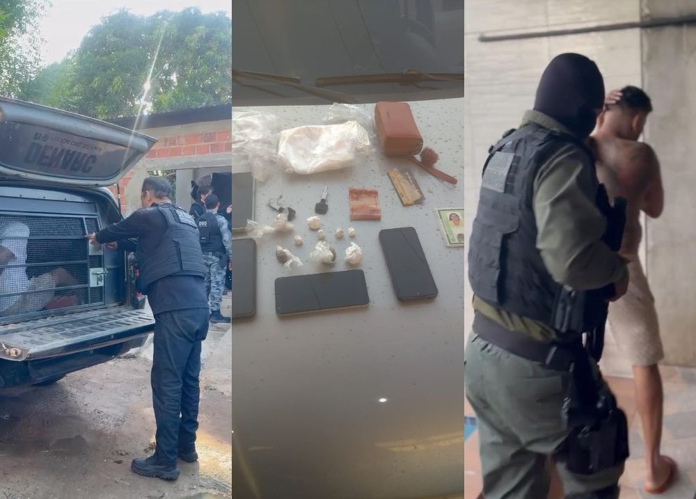 Operação Denarc 61 cumpre 30 mandados contra o tráfico em Teresina e Nazária