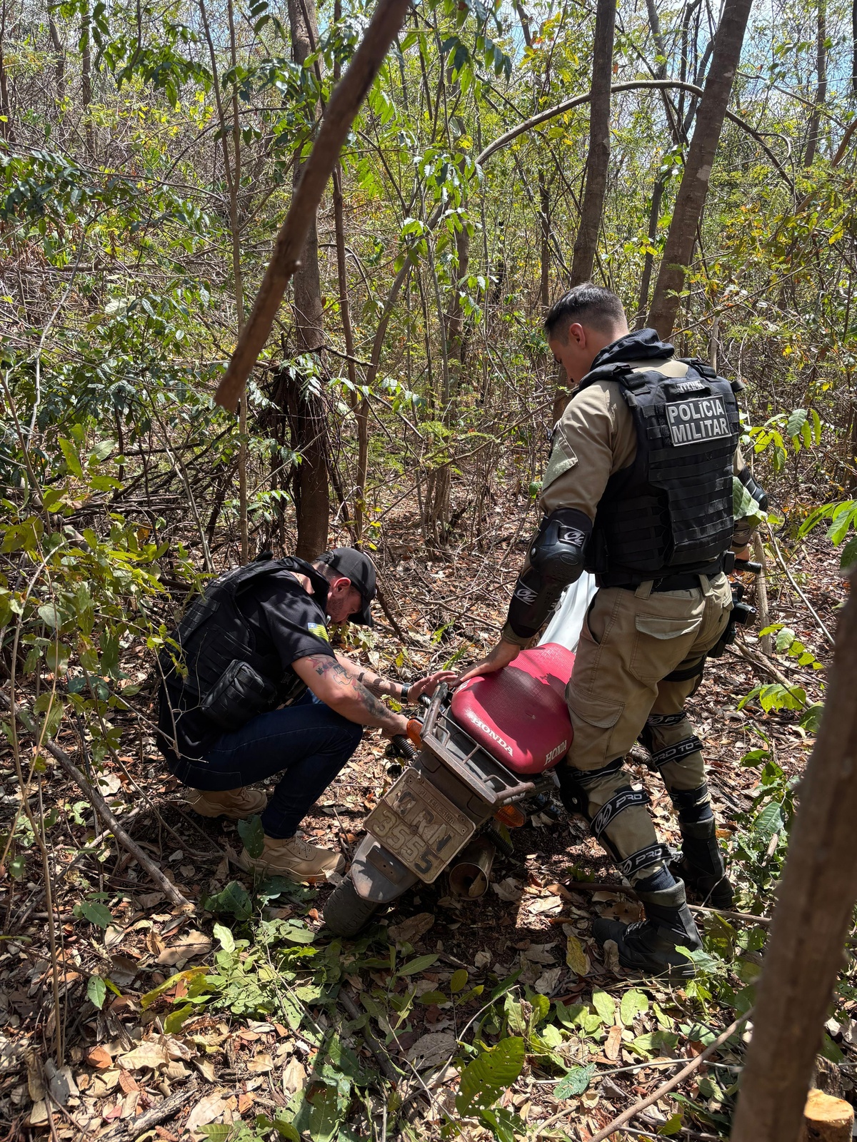 Operação Rota Segura recupera moto e prende uma pessoa em Teresina