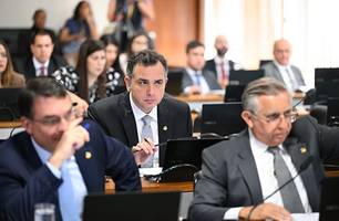 Pacheco justificou a criação dos cargos falando das demandas judiciais em Minas Gerais (Foto: Edilson Rodrigues/Agência Senado) Pacheco justificou a criação dos cargos falando das demandas judiciais em Minas Gerais (Foto: Edilson Rodrigues/Agência Senado)
