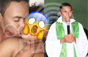 Padre que mantinha relacionamento é afastado no Piauí após vazamento de vídeos (Foto: Reprodução) Padre que mantinha relacionamento é afastado no Piauí após vazamento de vídeos (Foto: Reprodução)