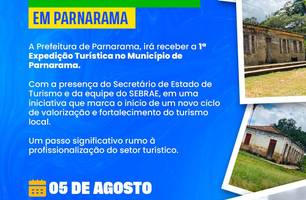 Parnarama se prepara para receber 1ª Expedição Turística do município (Foto: Divulgação) Parnarama se prepara para receber 1ª Expedição Turística do município (Foto: Divulgação)