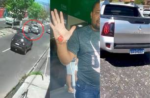 Passageiro de moto denuncia motorista que fugiu após acidente em Teresina (Foto: Reprodução)
