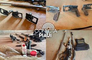 PF prende homem por caça ilegal e divulgação de crimes ambientais no Piauí (Foto: Reprodução) PF prende homem por caça ilegal e divulgação de crimes ambientais no Piauí (Foto: Reprodução)