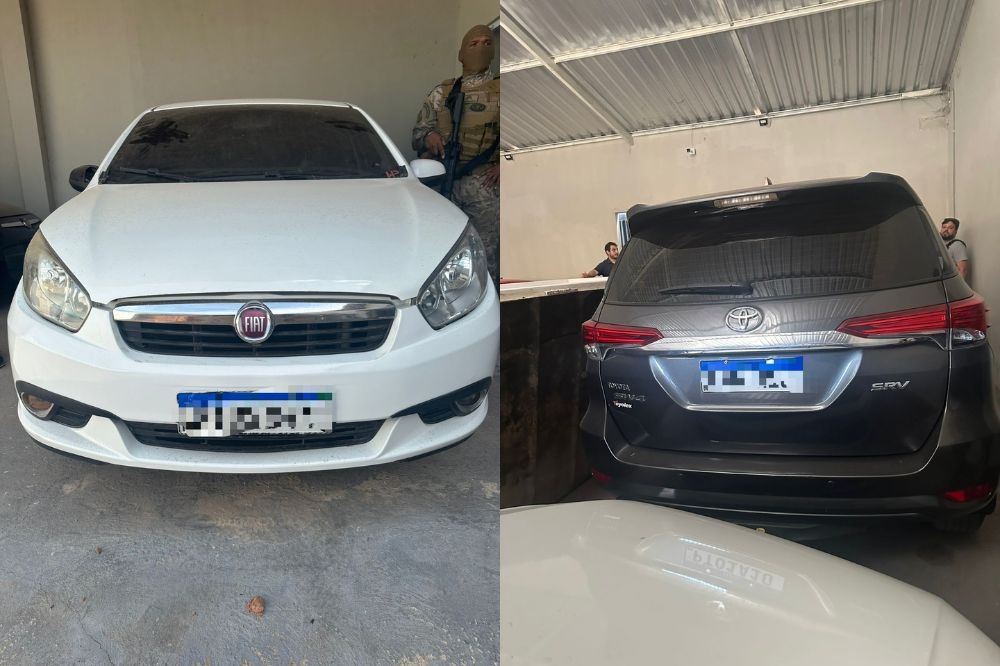 Polícia apreende veículos adquiridos para lavar dinheiro durante operação em THE