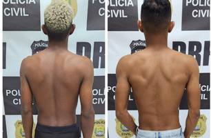Polícia Civil prende dois suspeitos de roubo e furto de motocicletas no Piauí (Foto: Reprodução) Polícia Civil prende dois suspeitos de roubo e furto de motocicletas no Piauí (Foto: Reprodução)