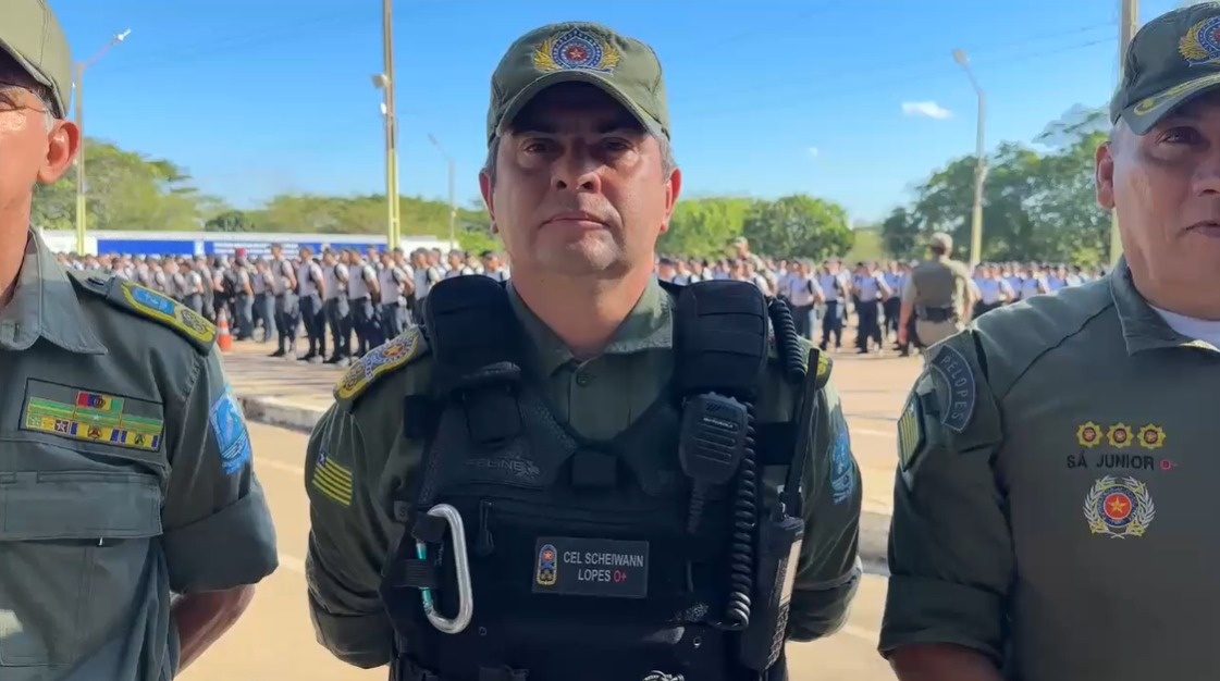 Polícia Militar entrega uniforme de instrução a nova turma do Curso de Formação