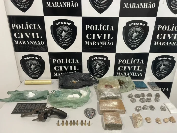 Polícia militar faz operação em Matões e prende suspeitos, drogas e armas