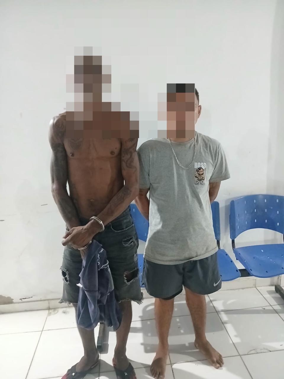 Polícia Militar prende dois homens com drogas e arma de fogo em Matias Olímpio