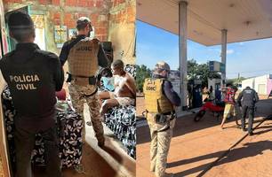 Polícia prende dois suspeitos de tráfico e receptação em Curralinhos (Foto: Reprodução/SSP) Polícia prende dois suspeitos de tráfico e receptação em Curralinhos (Foto: Reprodução/SSP)