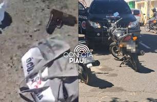 Policial civil evita assalto e prende suspeito na zona Sul de Teresina (Foto: Reprodução)