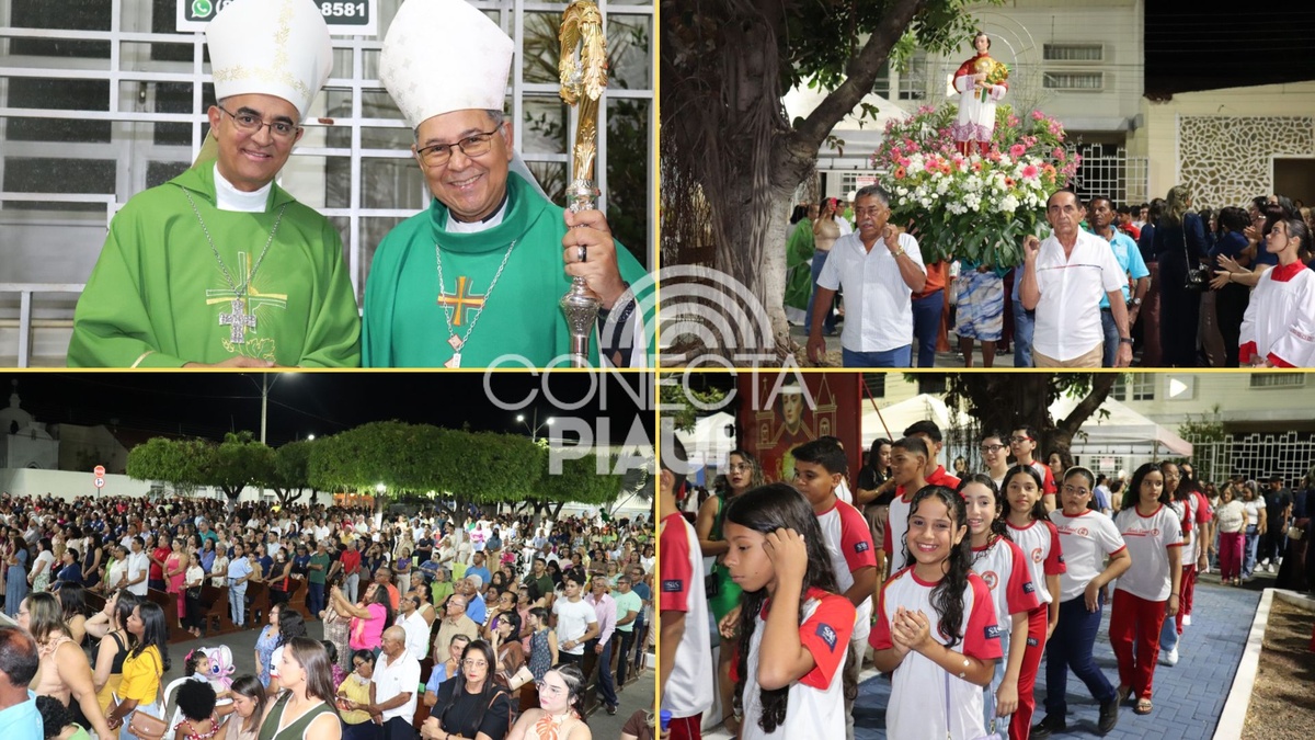 Praça da Catedral lota de fiéis na 2ª noite dos Festejos de São Raimundo Nonanato