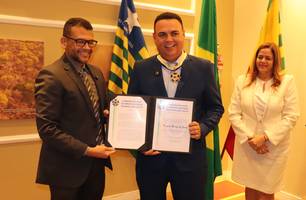 Prefeito Rogério Castro é homenageado pela Justiça Federal em São Raimundo Nonato (Foto: Ascom) Prefeito Rogério Castro é homenageado pela Justiça Federal em São Raimundo Nonato (Foto: Ascom)