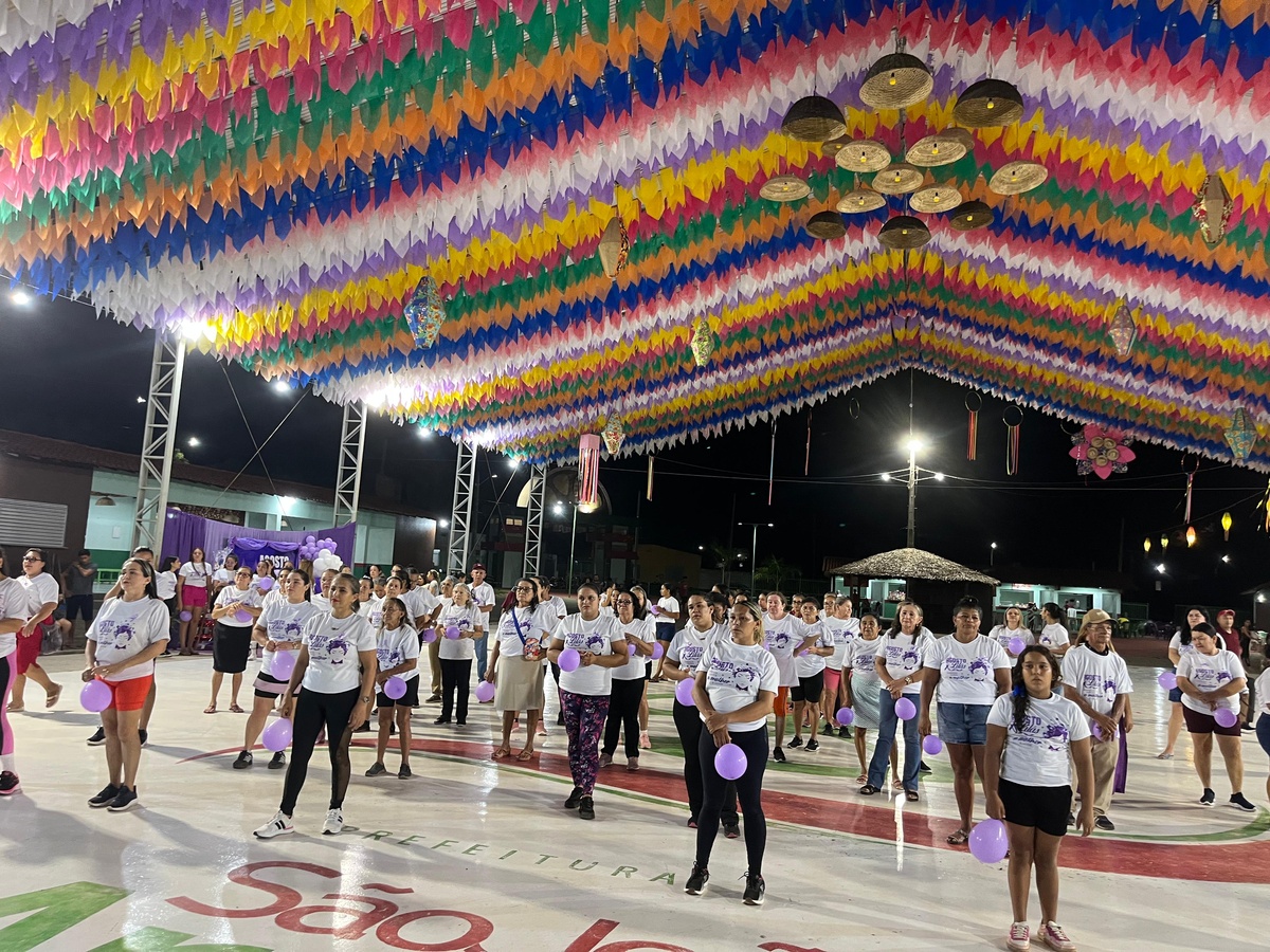 Prefeitura de São João do Arraial realiza evento em alusão ao Agosto Lilás