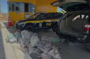 PRF apreende carga de quase R$ 95 mil em mercadorias sem nota fiscal no Piauí (Foto: Reprodução) PRF apreende carga de quase R$ 95 mil em mercadorias sem nota fiscal no Piauí (Foto: Reprodução)