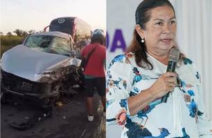 Primeira-dama de cidade do Maranhão morre em grave acidente na BR-316 (Foto: Reprodução) Primeira-dama de cidade do Maranhão morre em grave acidente na BR-316 (Foto: Reprodução)