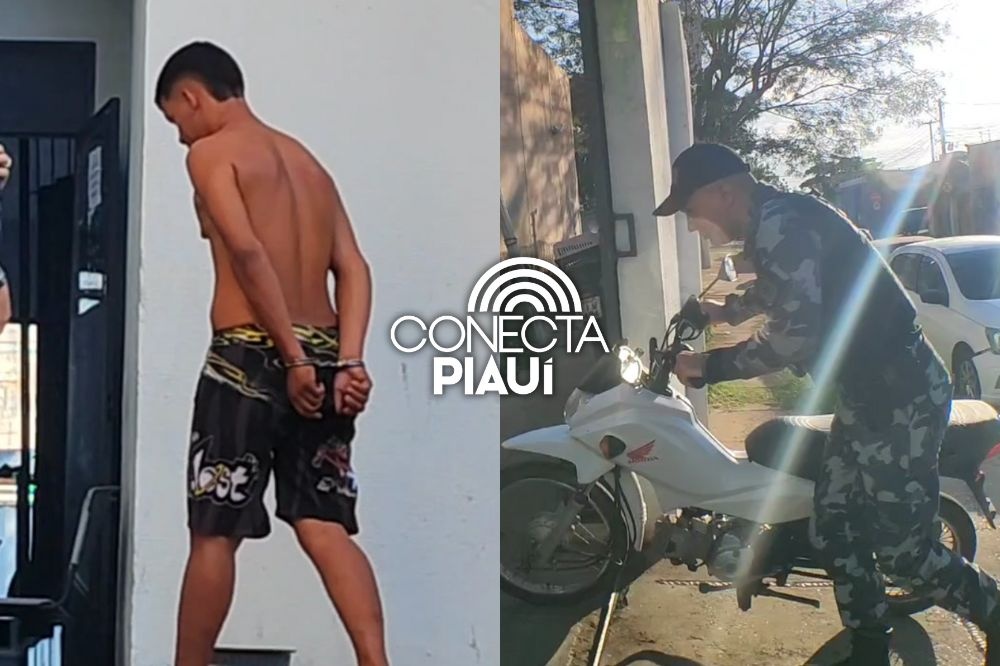 RONE prende homem com motocicleta roubada na zona Norte de Teresina