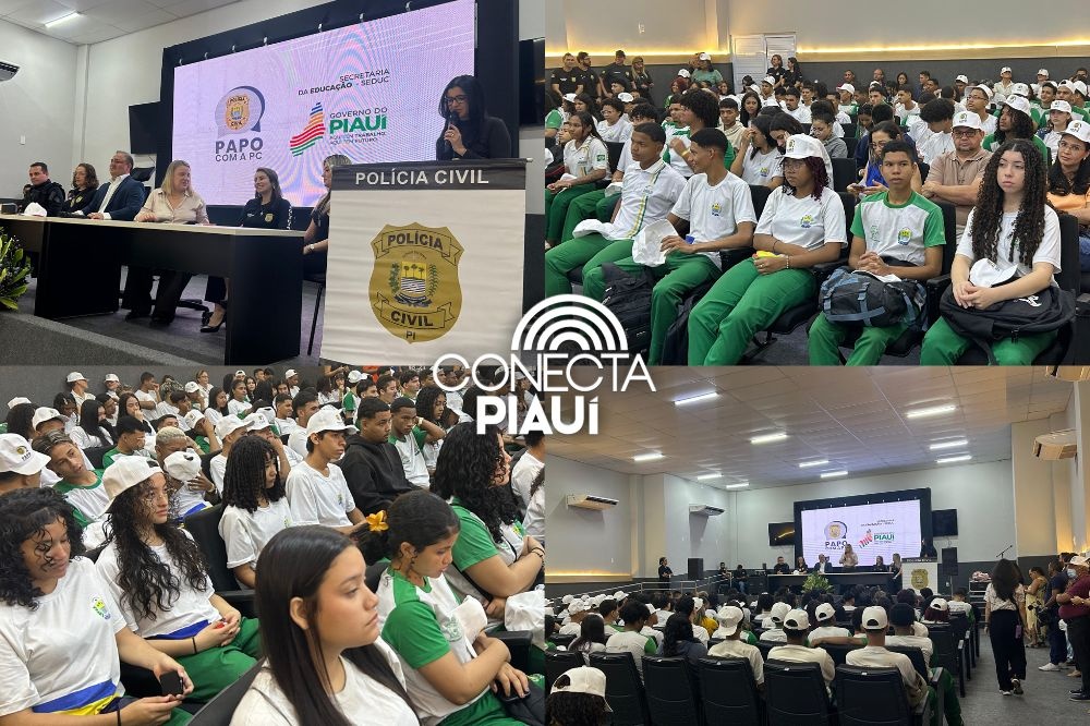 Secretarias de Segurança e Educação do Piauí retomam projeto 'Papo com a PC'