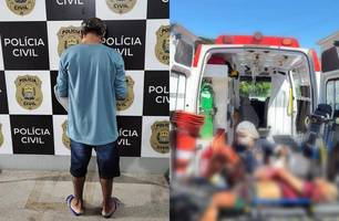 Suspeito de furtos que teve as mãos decepadas é preso com comparsa em Campo Maior (Foto: Divulgação/Polícia Civil) Suspeito de furtos que teve as mãos decepadas é preso com comparsa em Campo Maior (Foto: Divulgação/Polícia Civil)