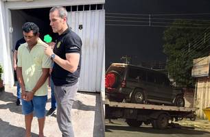 Suspeito de provocar acidente que matou três pessoas em Teresina é preso em Caxias (Foto: Divulgação/SSP) Suspeito de provocar acidente que matou três pessoas em Teresina é preso em Caxias (Foto: Divulgação/SSP)